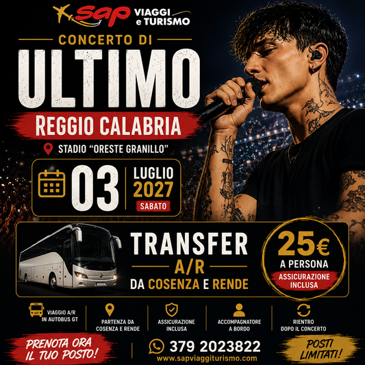 ULTIMO | 3 LUGLIO 2027